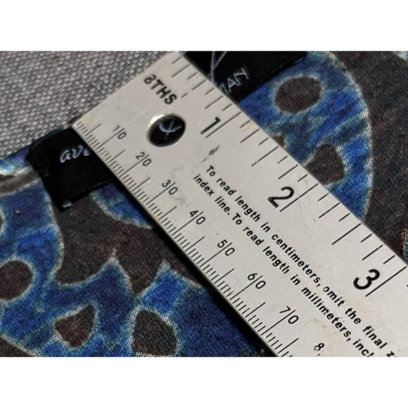 Whimsigoth Top 1X  Retro Asymmetrical Sleeves Studded Hippie 70’s byAvenida Axal - Picture 12 of 13